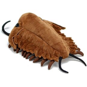 Simulation Trilobite Plush Toy 15.74inch, Soft Cute SoftTrilobite Stuffed Animal Plush Toys for Kids Boys and Girls