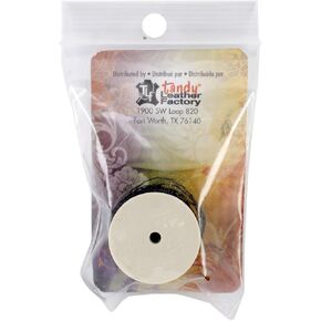Tandy Leather Factory Sewing AWL Reel 12.5yd ، Black