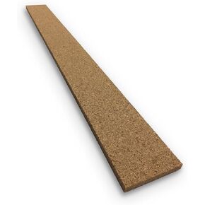 Jelinek Cork Thick Bulletin Board Strips (4 Pack) 36 x 3.5 x 0.5 inches
