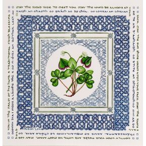 Literary Calligraphy Irish Blessing Note Cards