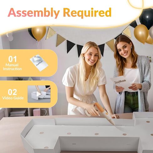 Joymuse 3ft Decorations 2025 ، 25 رقمًا للتخرج ، تخرج التخرج من التخرج مع الأضواء الصفراء لحفلة التخرج من رياض الأطفال في المدرسة الثانوية في المدرسة الثانوية in Kuwait