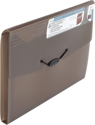 Mead Expanding File Folder, School Organizer, Paper Organizer, 6-Pocket, 9-1/4" x 13", Expandables, Tan (38541) in Saudi Arabia