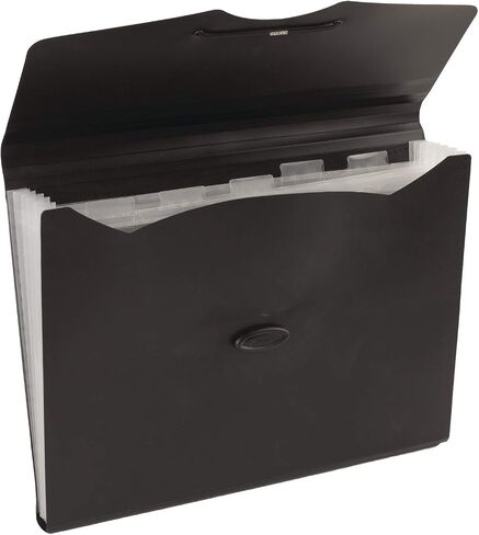 Mead Expanding File Folder, School Organizer, Paper Organizer, 6-Pocket, 9-1/4" x 13", Expandables, Tan (38541) in Saudi Arabia