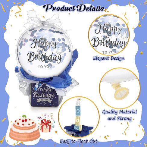 Sumind Pull Money Balloon Box for Cash Birthday Funny Money Balloon Surprise Kit Pull out Cash Holder Gift Box Birthday to You Surprise Gifts for Women Mother Girlfriend Wife(Novelty Style) in Saudi Arabia