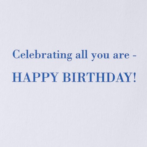 Papyrus Birthday Card with John Lewis Quote (Never Let Anyone Diminish Your Light) in Saudi Arabia