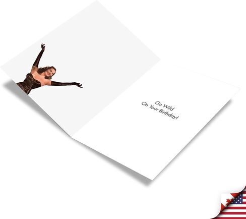 NobleWorks - 1 Funny Women's Birthday Card - Hilarious Bday Greeting Card with Envelope, Sassy Celebration - Aren't You Glad C7025BDG in Kuwait