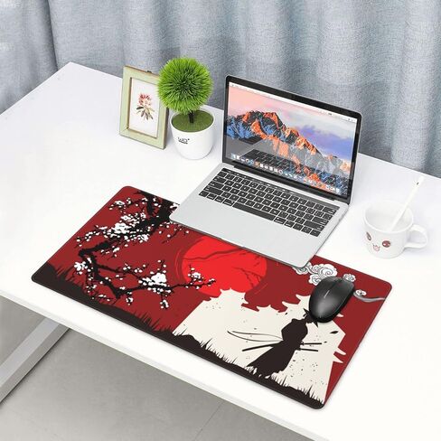 Paris Eiffel Tower Mouse Pad Long Extended XL Gaming European City Mousepad Large Oversized Desk Mat Stitched Edges, 29.5'' X 15.8'' in Kuwait