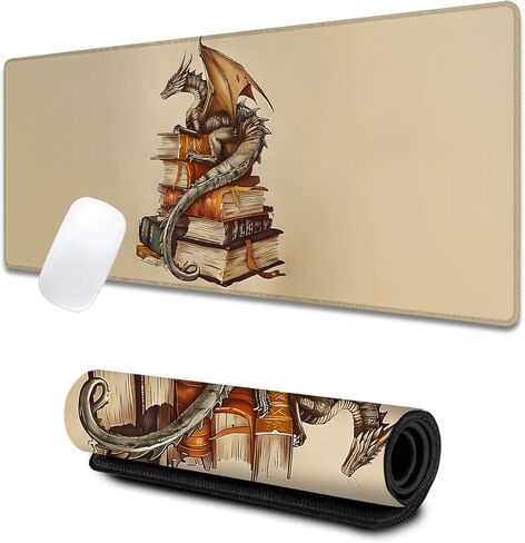 Cute Boston Terrier Large Gaming Desk Mat,Rubber Non-Slip Dog Floral Mouse Pad,31.5x11.8x0.12in Extended Plant Mousepad,Puppy Lover Mice Pads Gifts,Office Home Deskmat Decor in Saudi Arabia