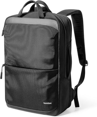 tomtoc Laptop Backpack, 15.6-16 inch Laptop Bag for Men Women, 24L Everyday Computer Backpack for 16'' MacBook Pro M4, Daypack for Work, Commute, Business, College, Weekend Trip in Saudi Arabia