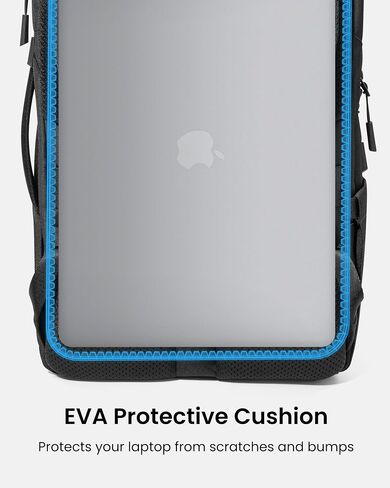 tomtoc Laptop Backpack, 15.6-16 inch Laptop Bag for Men Women, 24L Everyday Computer Backpack for 16'' MacBook Pro M4, Daypack for Work, Commute, Business, College, Weekend Trip in Saudi Arabia