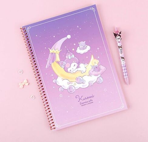 Cute Unruled Blank Spiral Notebook, About 60 Sheets, 7.3 x 10.3 Inches (Sky Blue) in Saudi Arabia
