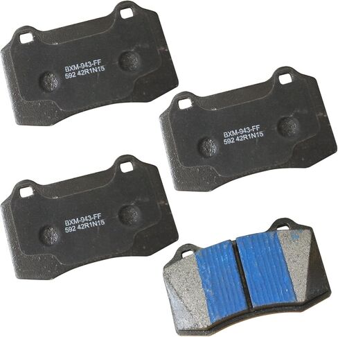 وسادات الفرامل الأمامية شبه المعدنية من Bendix Premium SBM520 لسيارة Land Rover Discovery 1999-1994، Range Rover 1994-1990 in Kuwait