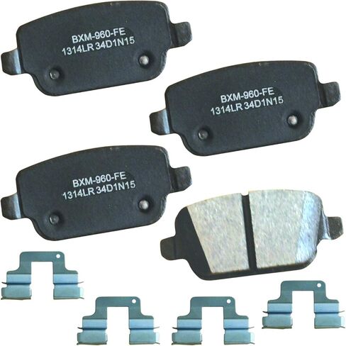 وسادات الفرامل الأمامية شبه المعدنية من Bendix Premium SBM520 لسيارة Land Rover Discovery 1999-1994، Range Rover 1994-1990 in Kuwait