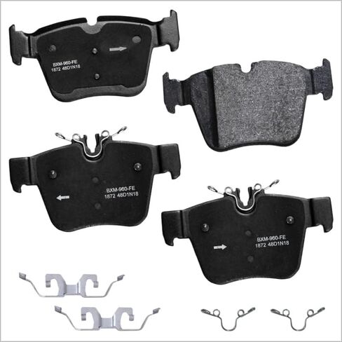 وسادات الفرامل الأمامية شبه المعدنية من Bendix Premium SBM520 لسيارة Land Rover Discovery 1999-1994، Range Rover 1994-1990 in Kuwait