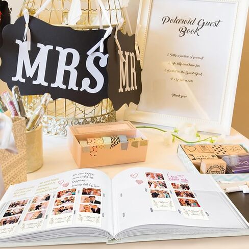 Premium 2x6 160 Photos Photo Photo Photo Abrum مع مساحة الكتابة ، ألبوم كشك الصور ، ألبوم سجل القصاصات لشرائط صور 2x6 ، كتاب ألبوم الصور مع الأكمام ، دفتر زفاف ، كتاب ذاكرة ، أسود in Kuwait