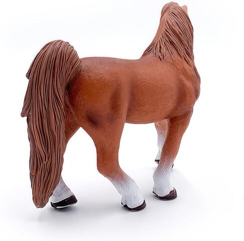 Horse Toy for Kids and Toddlers, Farm Animal Horse Figurine for Birthday Cake Topper, Garden Decoration, Party Favors, Kids School Project (Beige) in Kuwait