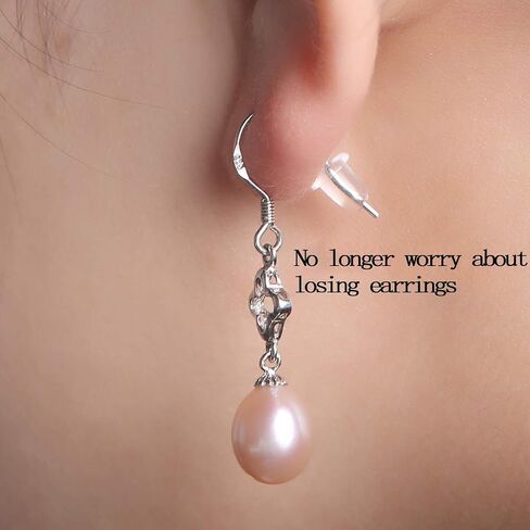 Earring Backings, Rubber Earring Backs for Stud Earrings for Women, Earring Backs for Fish Hook Earrings (100 Pieces) in Kuwait