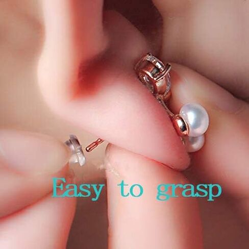 Earring Backings, Rubber Earring Backs for Stud Earrings for Women, Earring Backs for Fish Hook Earrings (100 Pieces) in Kuwait