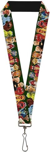 Buckle Down Lanyard-1.0-Muppets 20-Character Group Pose Greens in Saudi Arabia