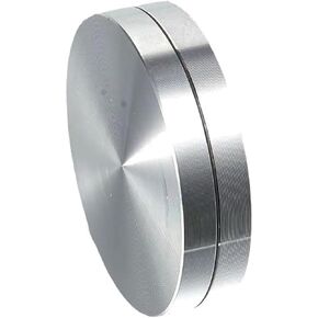 Silver 30mm Metal Ceramic Clay Pottery Wheel Throwing Trimming Spinner Trim Stabilizer Metal Rotary Disc Wheel Mini Pottery Wheel Trimmer Tool Polymer Clay Tools, Ceramics and Pottery