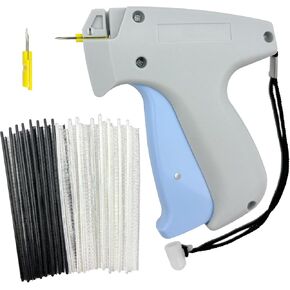 1606 Pieces Clothing Tagging Gun Kit for Clothes Labeler, Garment Price Tag Attacher Gun with 6 Steel Needles and 1600 1-in Barbs Fasteners for Fine Tagging Applications (Not Mini Stitch)