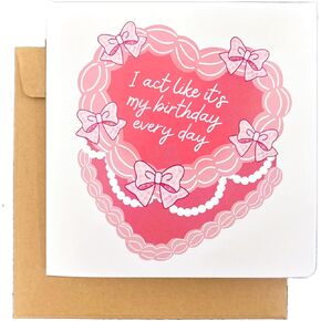 Music Inspired Birthday Card for Taylor Fans- Singer Happy Birthtay - Sweet 13th,16th,18th,21st,30th Birthday Gifts for Women Girls Her Him Men- Includes 5.9*5.9 Birthday Card with Envelope for Swiftes