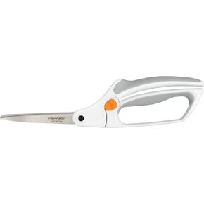 Fiskars Softgrip All-Purpose Scissors, Stainless Steel, White/Orange, 26 cm