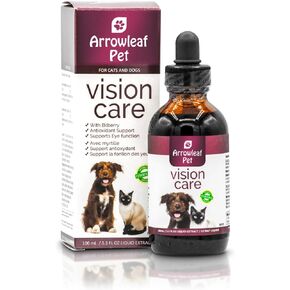 Vision Care by NaturPet Inc for Cats and Dogs | with Bilberry | Eye Support | 100mL Herbal Tincture