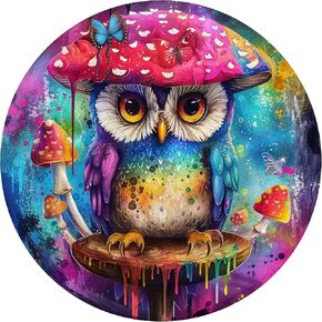 Wooden Puzzles for Adults, Hummingbird Wooden Puzzles 200 Pieces, Unique Shaped Bird Jigsaw Puzzles, Birthday Creative Gifts Fun Challenging Family Puzzle Games, 11.2 x 11.2 Inch, Medium Size