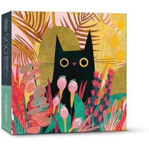FRED Black CAT by Karen Obuhanych, 500 Piece Puzzle (5274227)