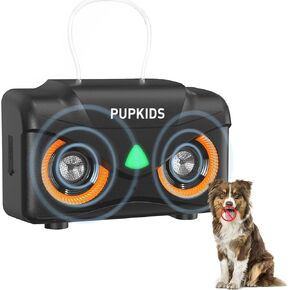 Dog Bark Deterrent Devices - Anti Barking Device for Dogs Indoor & Outdoor Up to 50 Ft, Rechargeable Ultrasonic Dog Barking Silencer with 3 Adjustable Modes Safe for Dogs & People