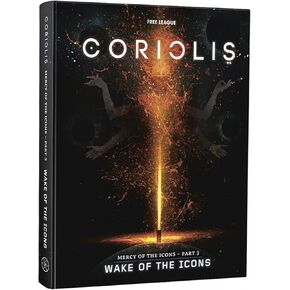 League Coriolis الحرة: Wake of the Icons - كتاب RPG التوسع ، الدفعة النهائية ، SoftCover