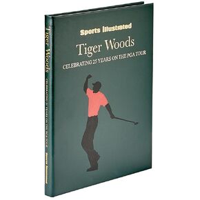 Graphic Image Sports Illustrated Tiger Woods 25 Year Special Edition Leather Book