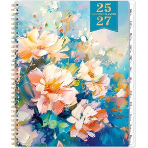 Monthly Planner 2025-2027 - 2 Year Monthly Planner from July 2025 to June 2027, 24 Months, Monthly Calendar 2025-2027 with Inner Pocket, 9“ x 11"