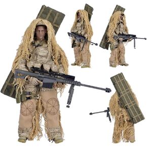 YEIBOBO ! Highly Detail Special Forces 12inch Action Figure SWAT Team (ASSUALTER)