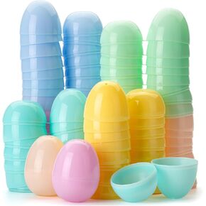 Mr. Pen- Fillable Easter Eggs, 2.3 inch, 48 Pack, Colorful Easter Eggs, Plastic Eggs, Easter Eggs Empty, Plastic Easter Eggs, Plastic Eggs Fillable, Plastic Easter Eggs Fillable, Easter Eggs Bulk