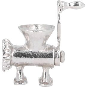 Meat Grinder Toy Miniature Hand Crank Meat Mincer Models for Kids Ages 3 and up