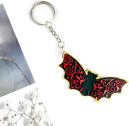 DIY Halloween BAT Silicone Mould ، keykain apoxy mould for key know silicone mould for women formants ، usplies المجوهرات (أبيض) in Kuwait
