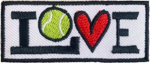 love sport *Iron On Patches Embroidered Applique Iron On for Clothing,Fabric. (basketball), white, Pitca00003 in Saudi Arabia