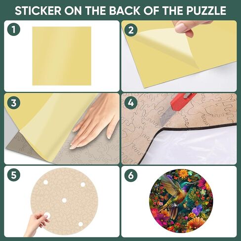 الألغاز الخشبية للبالغين ، والألغاز الخشبية الطنانة 200 قطعة ، والألغاز الفريدة من نوعها على شكل الطيور ، والهدايا الإبداعية عيد ميلاد ممتعة ألعاب للأجهزة العائلية ، 11.2 × 11.2 بوصة ، متوسطة الحجم in Kuwait