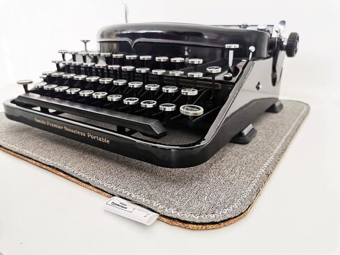 Typewriter Pad Black - Providing a Non-Slip Surface - Handmade in France - BSIE Typewriters (Grey (1)) in Kuwait