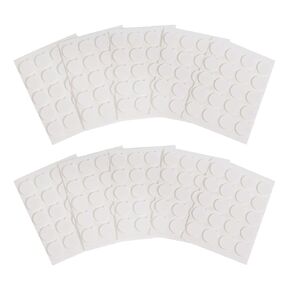 Aroparc 200pcs Double-Sided Candle Wick Stickers, Premium Heat-Resistant Candle Stickers with The Little Tail, Hot Wax Pouring Securing for Candle Making