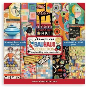 Stamperia - Scrapbooking Pad - Bauhaus