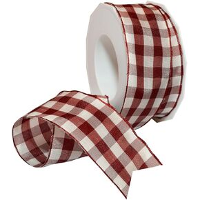 Morex Ribbon Karo Wired Ribbon, 1-1/2" by 22 yd, Royal Blue