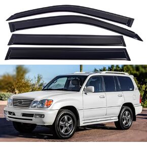 Window Visors Compatible with 2014-2023 Ford Transit Connect，Rain Guards Sun Shields Window Deflector，Tape-On Style，4PCS