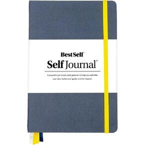 BestSelf Co. The SELF Journal - Planner 2019-2020 - Monthly, Weekly, Daily Planner - Increase Productivity and Happiness - Undated Hardcover - Navy