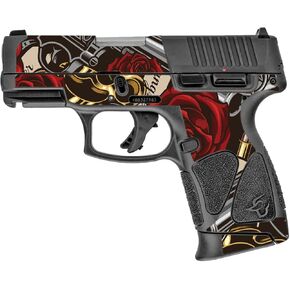 MightySkins Skin Compatible with Taurus G3C 9mm Luger - Gangster Life | Protective, Durable, and Unique Vinyl Decal wrap Cover | Easy to Apply, Remove, and Change Styles | Made in The USA