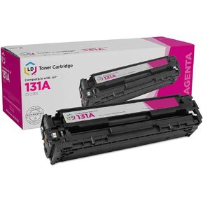 LD Remanufactured Toner Cartridge Replacement for HP 131A CF213A (Magenta)