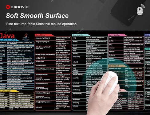 أوامر excovip java اختصارات الماوس -80x30x0.2 سم تمديد ورقة غش كبيرة mousepad pc passhote لوحة المفاتيح mouse mous in Kuwait