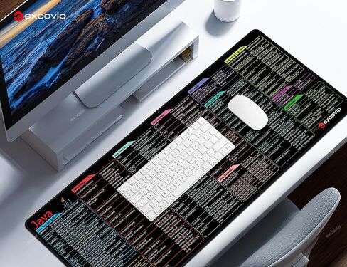 أوامر excovip java اختصارات الماوس -80x30x0.2 سم تمديد ورقة غش كبيرة mousepad pc passhote لوحة المفاتيح mouse mous in Kuwait
